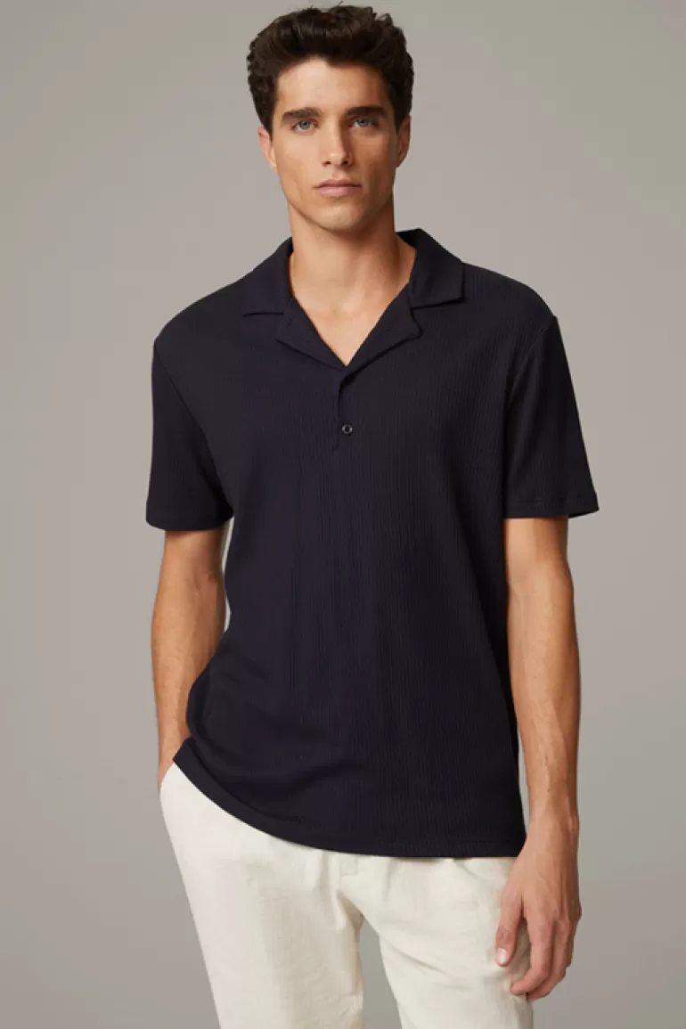 Strellson Baumwoll-Poloshirt Rick, Navy^ Polo-Shirts