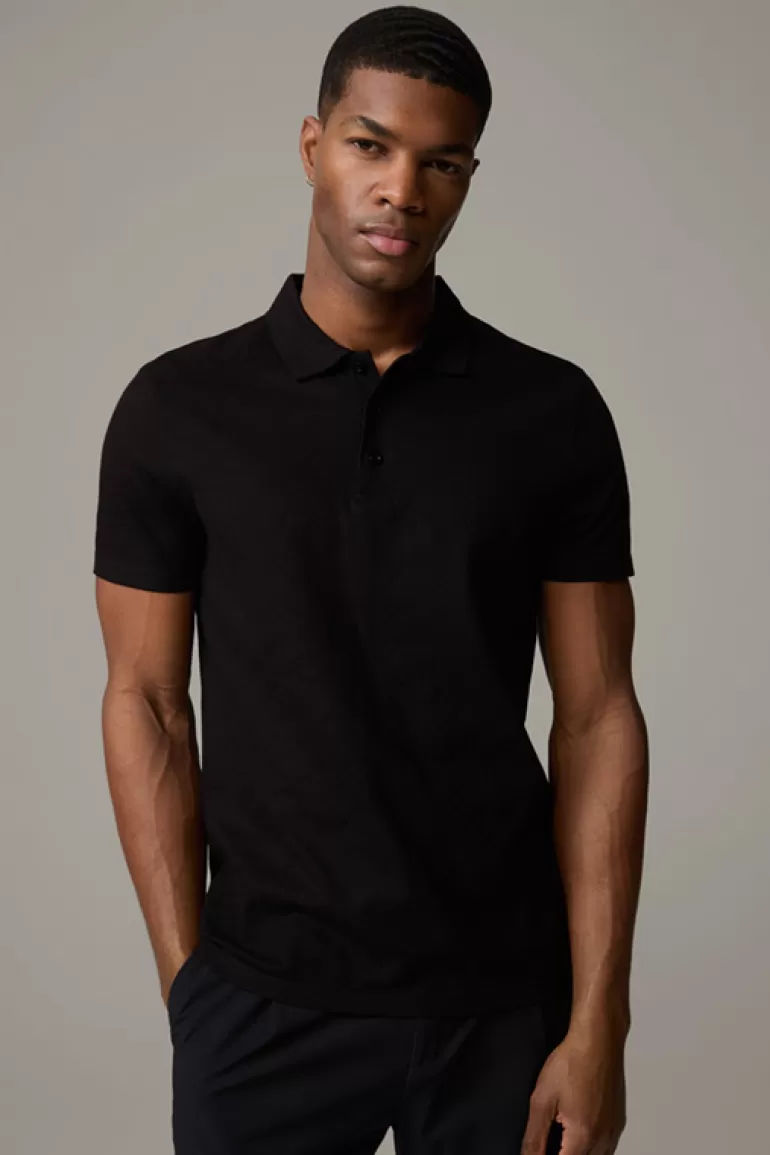 Strellson Jacquard-Poloshirt Fadu, ^ Polo-Shirts