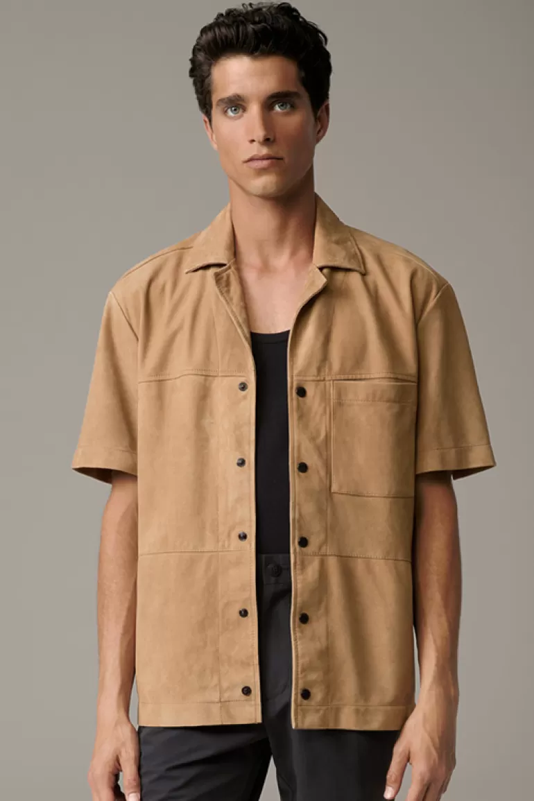 Strellson Leder-Overshirt Indio, ^ Lederjacken